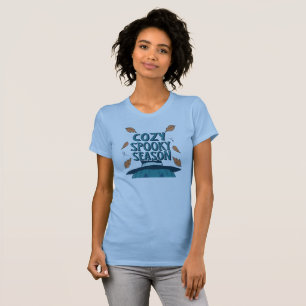 Retro Spooky Pumpkin Halloween Cosy Spooky Season T-Shirt