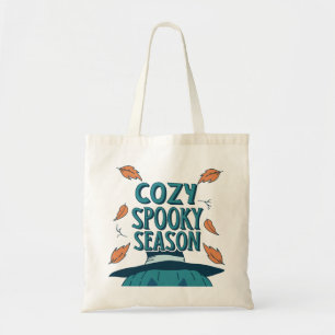 Retro Spooky Pumpkin Halloween Cosy Spooky Season Tote Bag