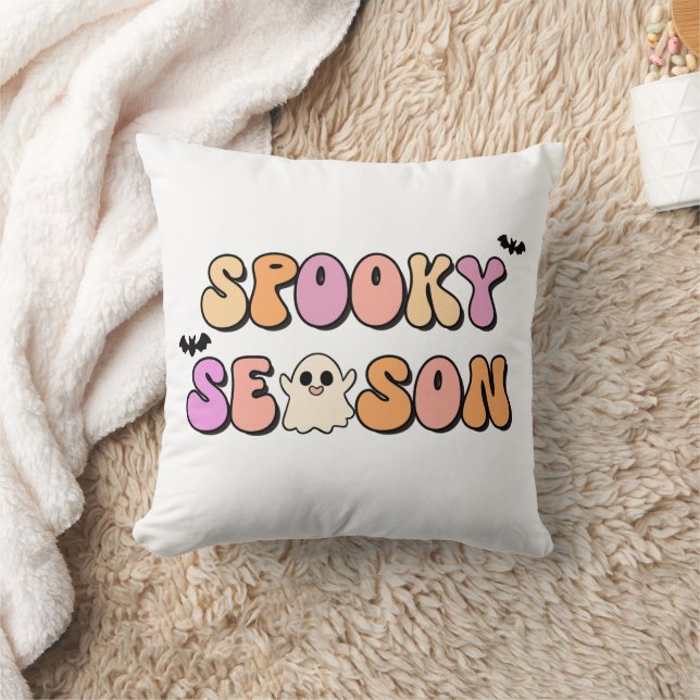 Retro Spooky Season Cushion (Blanket)