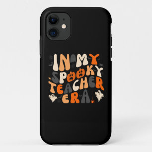 Retro Spooky Teacher Era Halloween iPhone 11 Case