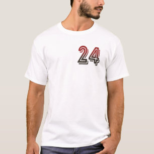 Retro Sports Team Number 24 /2024 (Front T-Shirt