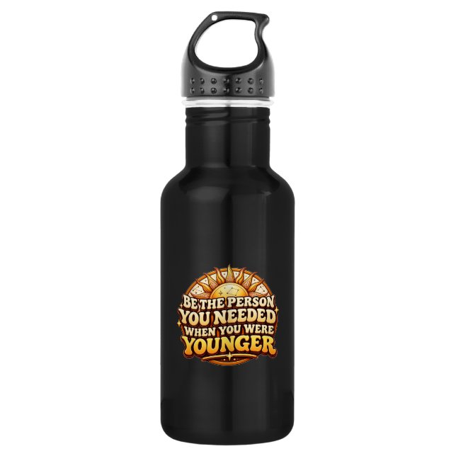 Retro Sports Water Bottle (Front)