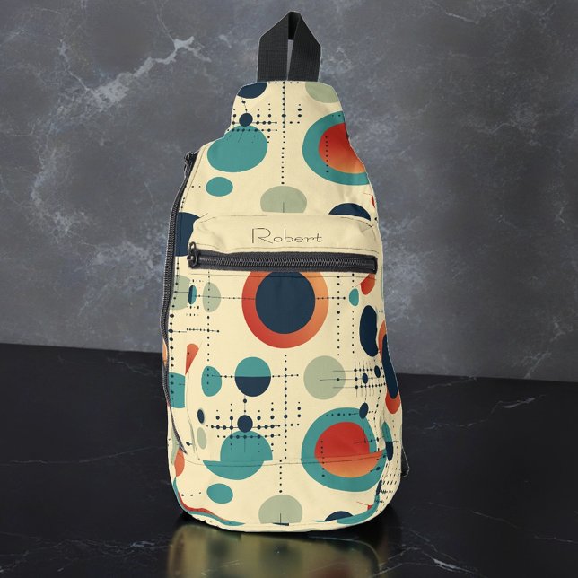 Retro Spots and Dots Sling Bag (Creator Uploaded)
