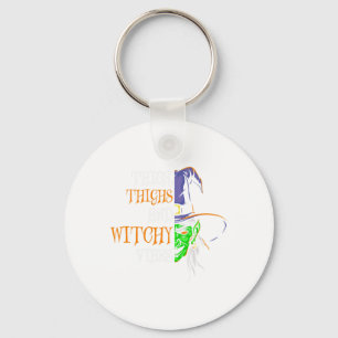 Retro Spray Tan Artist Halloween Ghosts Sunless Ta Key Ring