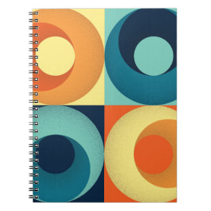 Retro Squares & Circles: 1960s Pattern Notebook