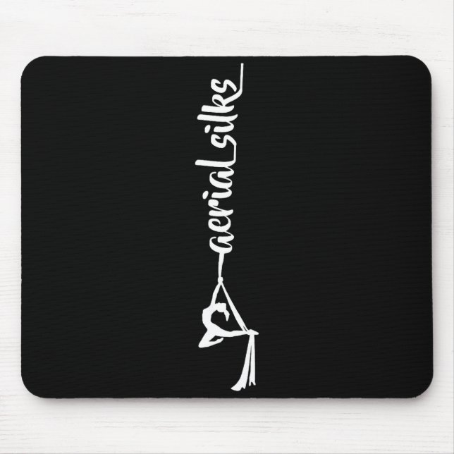 Retro Srt Aerial Silks Quote Funny Basic  Mouse Mat (Front)
