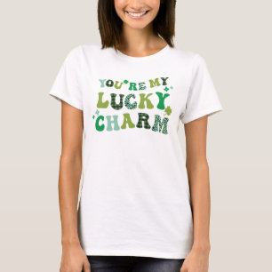 retro St Patricks day you're my lucky charm  T-Shirt
