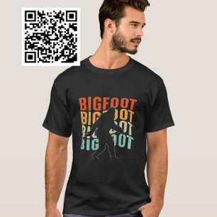 Retro Stacked Bigfoot T-Shirt