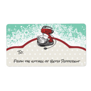 Retro stand mixer from the kitchen of Christmas