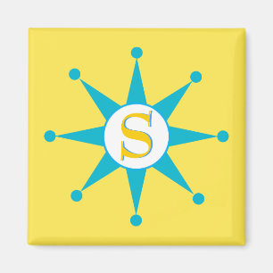 Retro Star Magnet