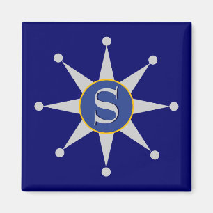 Retro Star Magnet