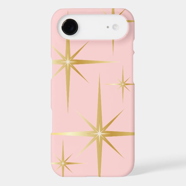 Retro Starburst iPhone 6/6S Plus Case - Pink (Back)