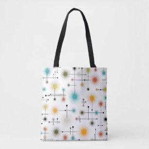 Retro Starbursts A Go-Go! Tote Bag