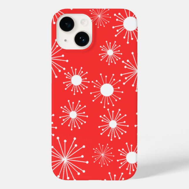 Retro Starbursts Case-Mate iPhone Case (Back)
