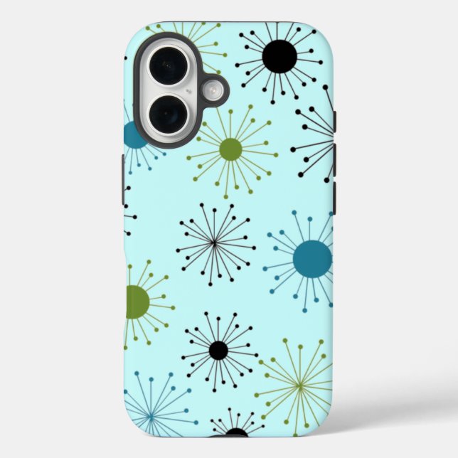 Retro Starbursts Case-Mate iPhone Case (Back)