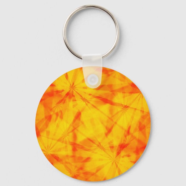Retro starbursts key ring (Front)