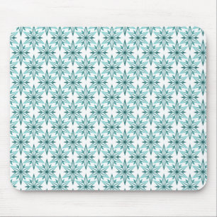 Retro Starlight Mousepad, Turquoise Mouse Mat