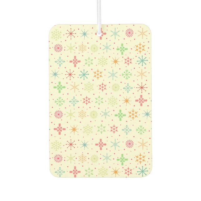 Retro Stars Car Freshener (Front)
