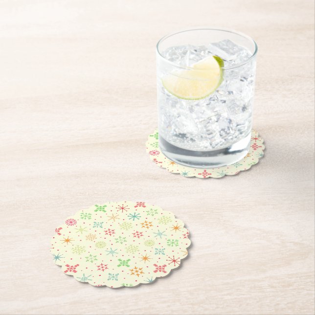 Retro Stars Coasters (Insitu)