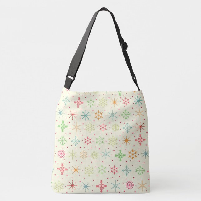 Retro Stars Cross-Body Bag (Back)