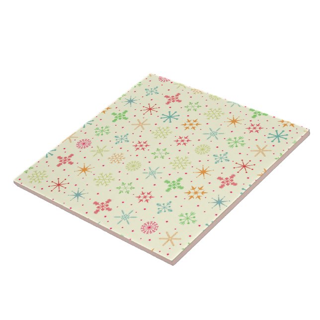 Retro Stars Tile (Side)