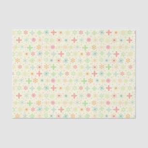 Retro Stars Tissue Paper