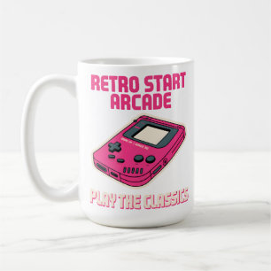 Retro Start Arcade Coffee Mug