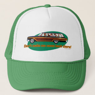 Retro Station Wagon (Brown & Green) Trucker Hat
