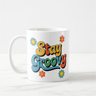 Retro Stay Groovy Coffee Mug
