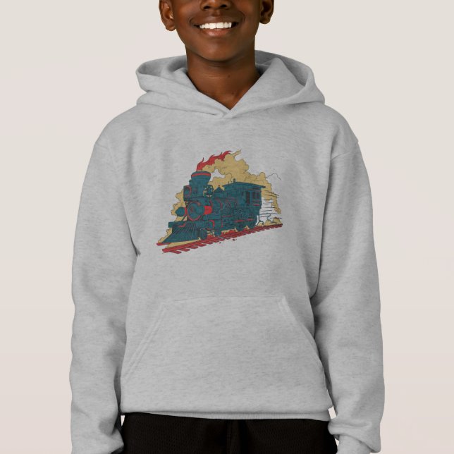 Retro Steam Train - Vintage Transport Lover (Front)