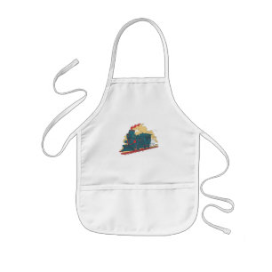 Retro Steam Train - Vintage Transport Lover Kids Apron