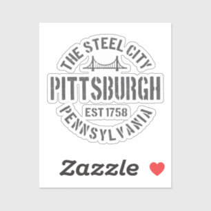 Retro Steel City Pittsburgh Pennsylvania Yinz vint