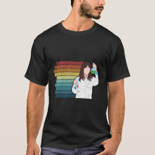 Retro Stem Scientist Empowering Women Steminist T-Shirt