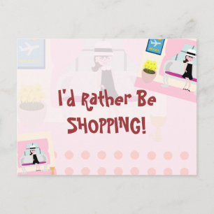 Retro Stephanie Postcard