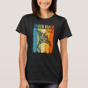 Retro Stingray Miami Beach Florida Theme Friends F T-Shirt