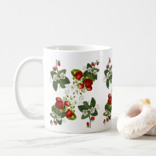 Retro Strawberry Mug Strawberries Nursery Mug