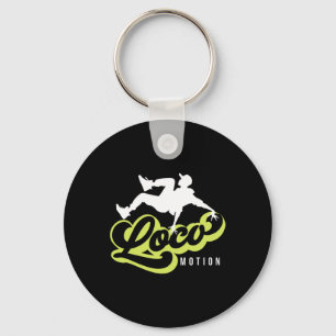 Retro Street Dancing S Retro Dance Cl S Loco-motio Key Ring