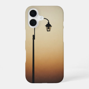 Retro Street Lamp Shapes iPhone 16 Case
