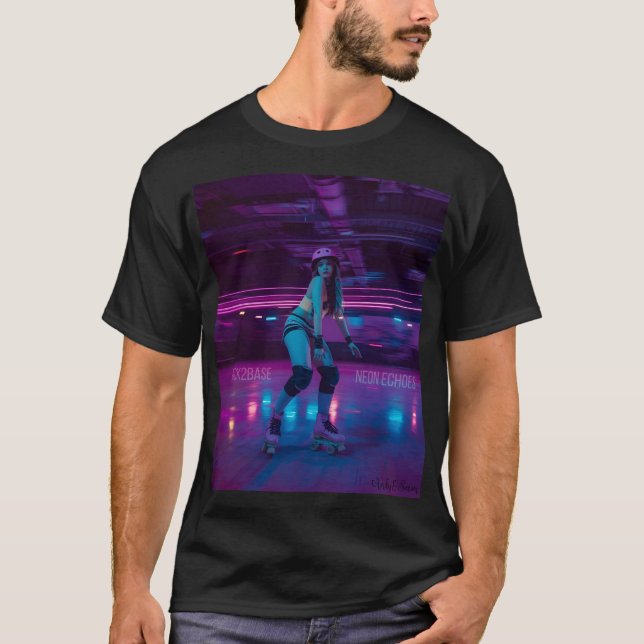 Retro streetwear Unisex T-shirt Neon 90s (Front)