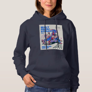 Retro Streetwear Urban Characters Graphic Women's Hoodie