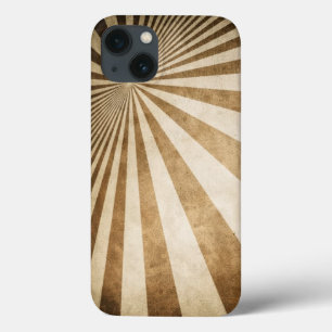 Retro stripe pattern background iPhone 13 case