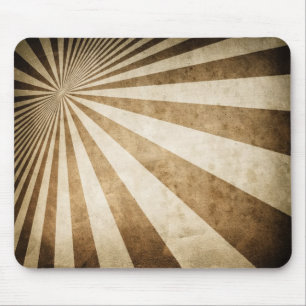 Retro stripe pattern background mouse mat