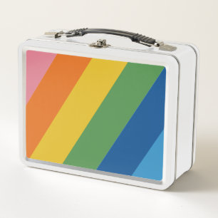Retro Striped Lunchbox