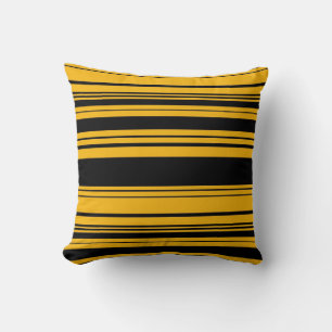 Retro Stripes Art Design Abstract Pillow