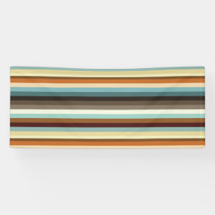 Retro Stripes Banner