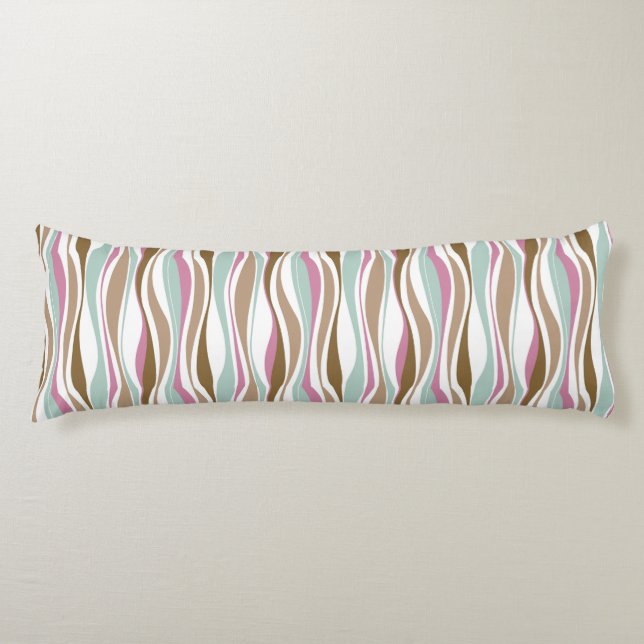 Retro Stripes Body Cushion (Front)