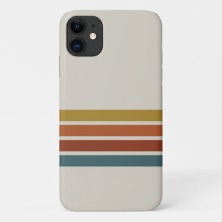 Retro Stripes iPhone 11 Case