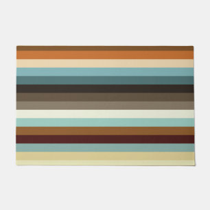 Retro Stripes Doormat