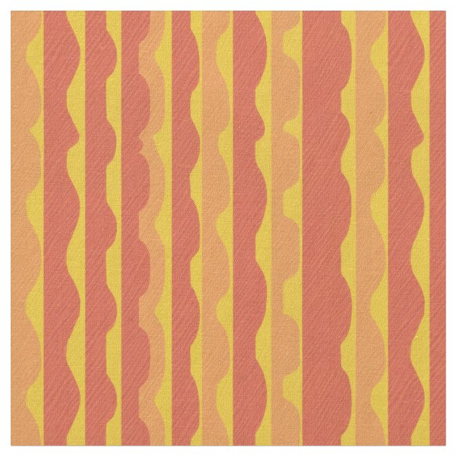 Retro stripes fabric (Close Up)