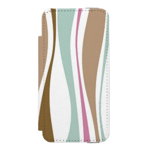 Retro Stripes Incipio Watson™ iPhone 5 Wallet Case